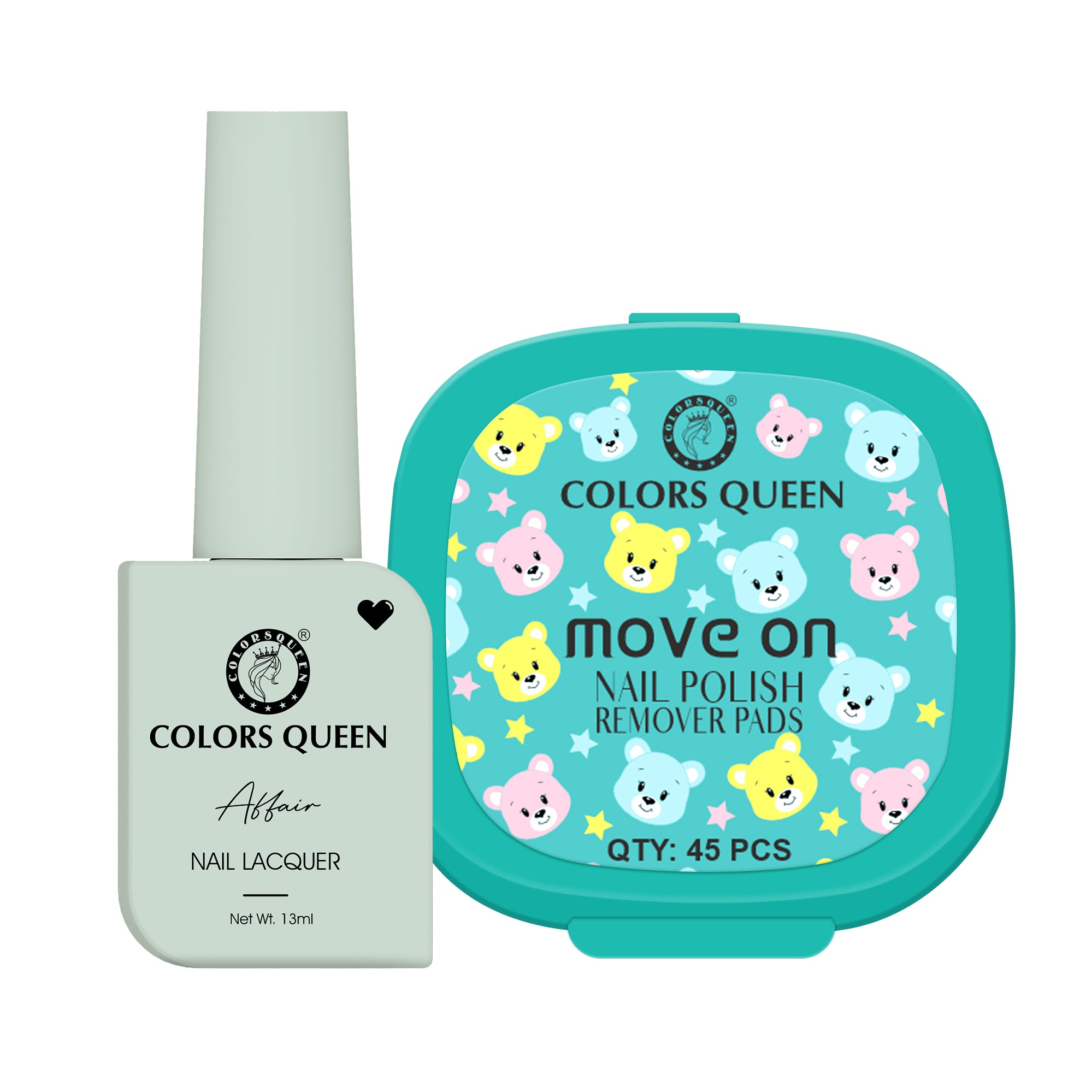 Affair Nail Paint & Polish Remover Pads Combo – Your Confidence Key to Flawless Nails