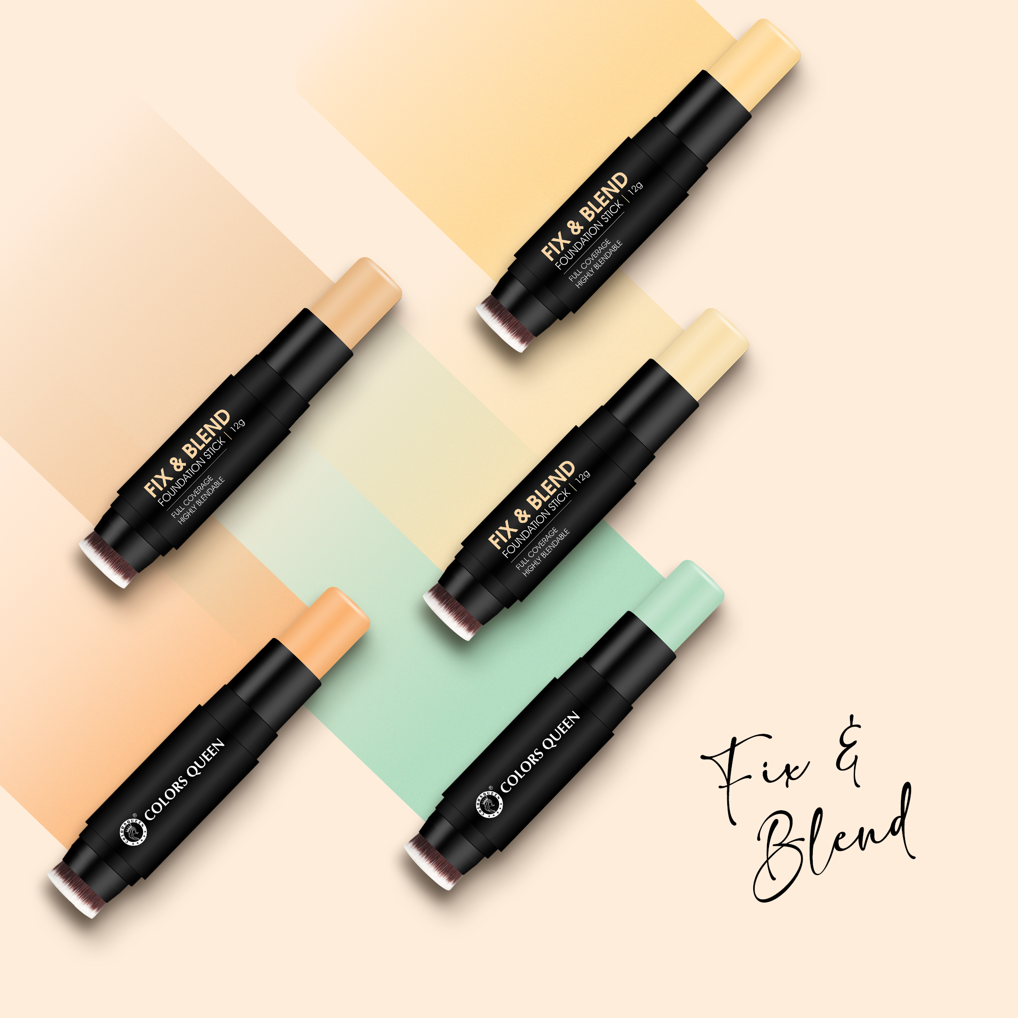 Fix And Blend Foundation And Concealer Stick