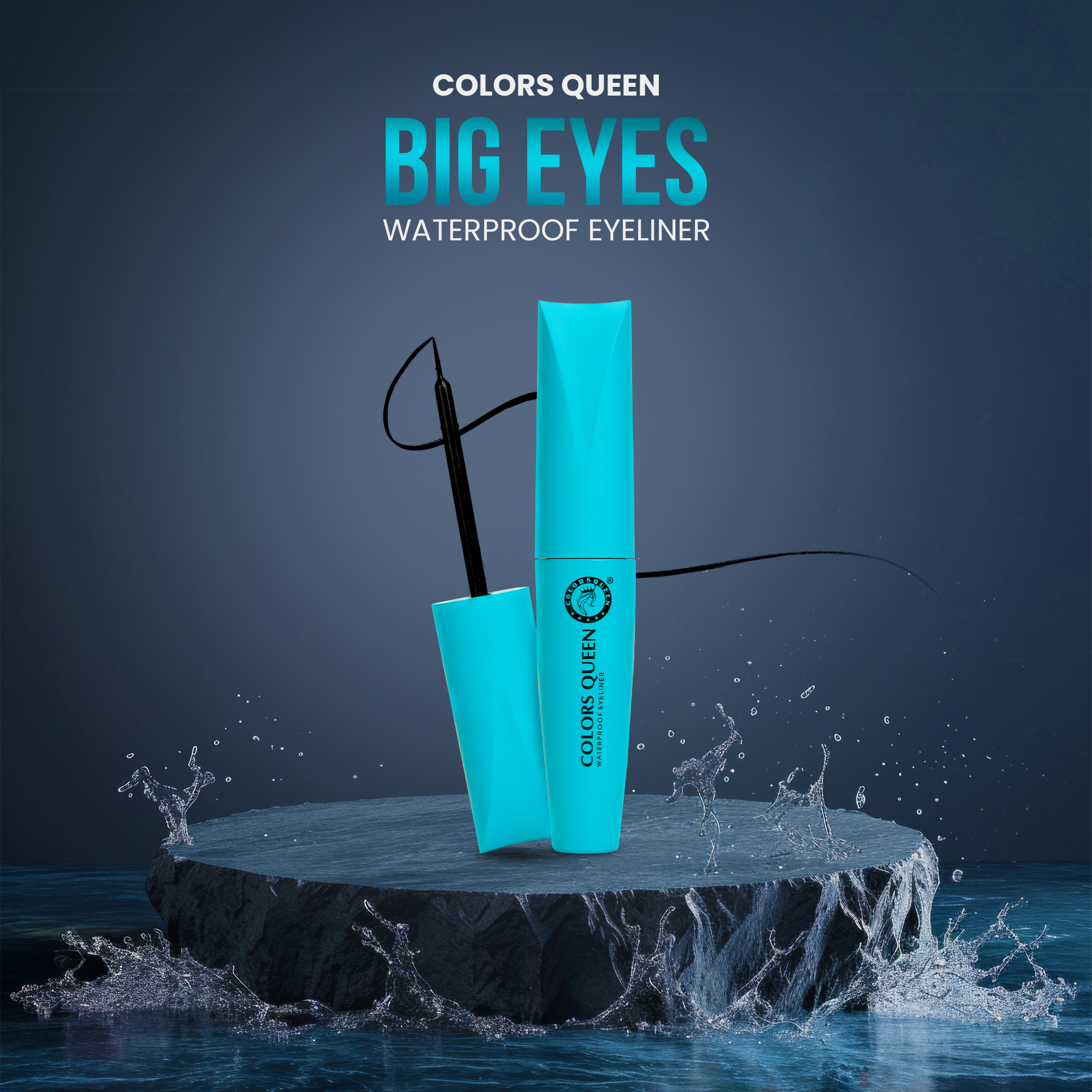 Color Queen Big Eyes Waterproof Eyeliner