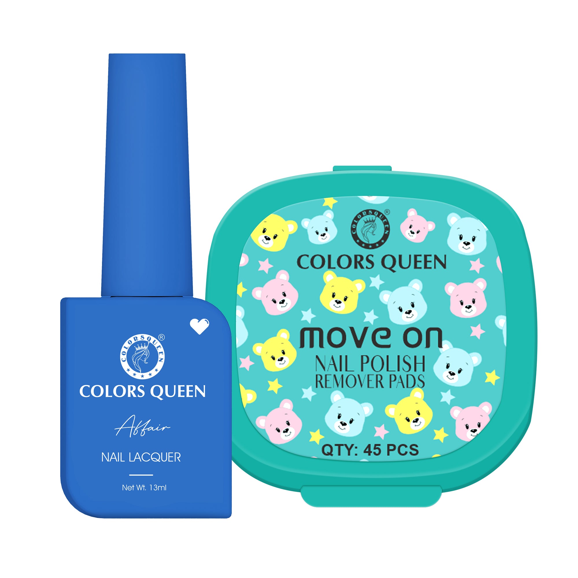 Affair Nail Paint & Polish Remover Pads Combo – Your Confidence Key to Flawless Nails