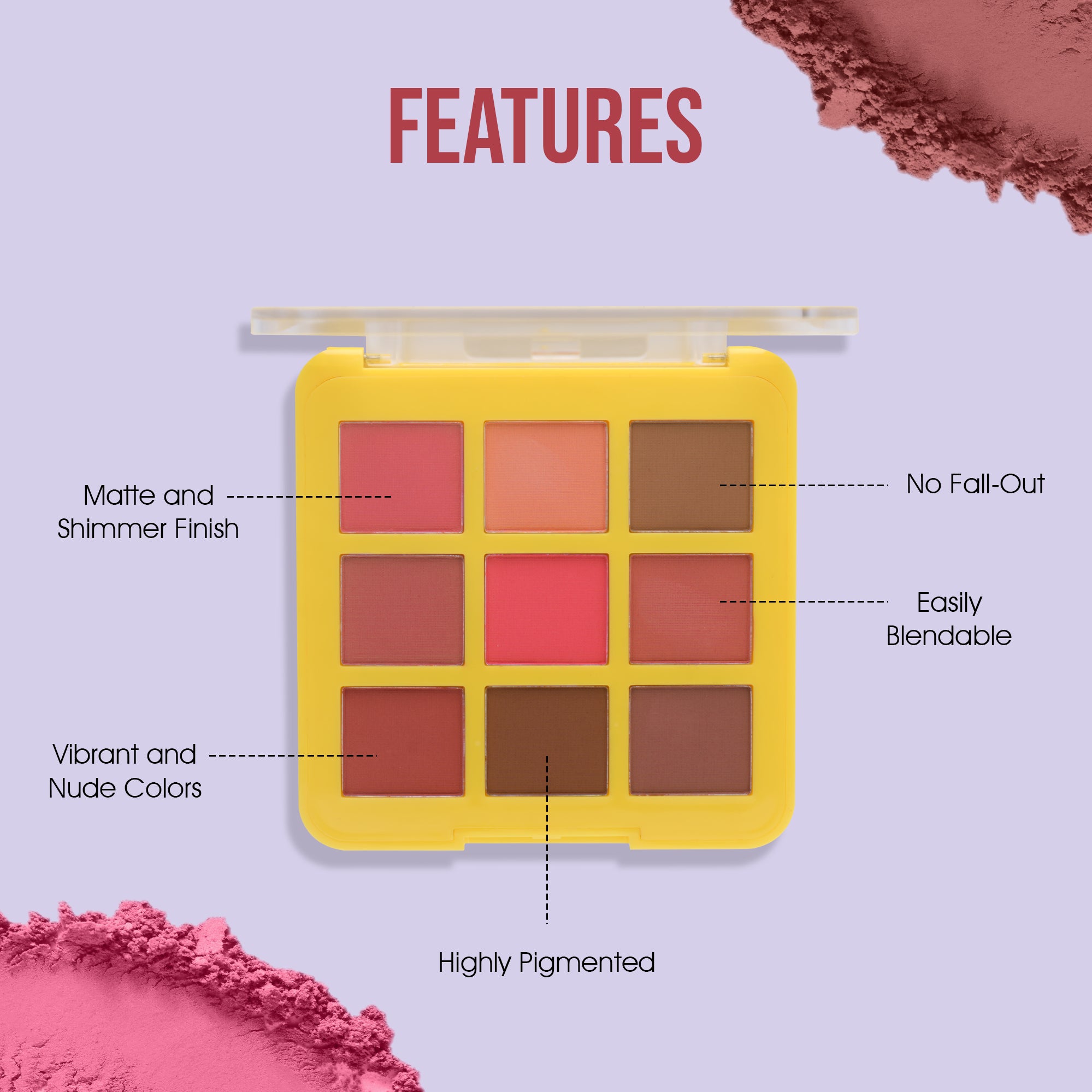 Colors Queen 9 Color Eyeshadow Palette