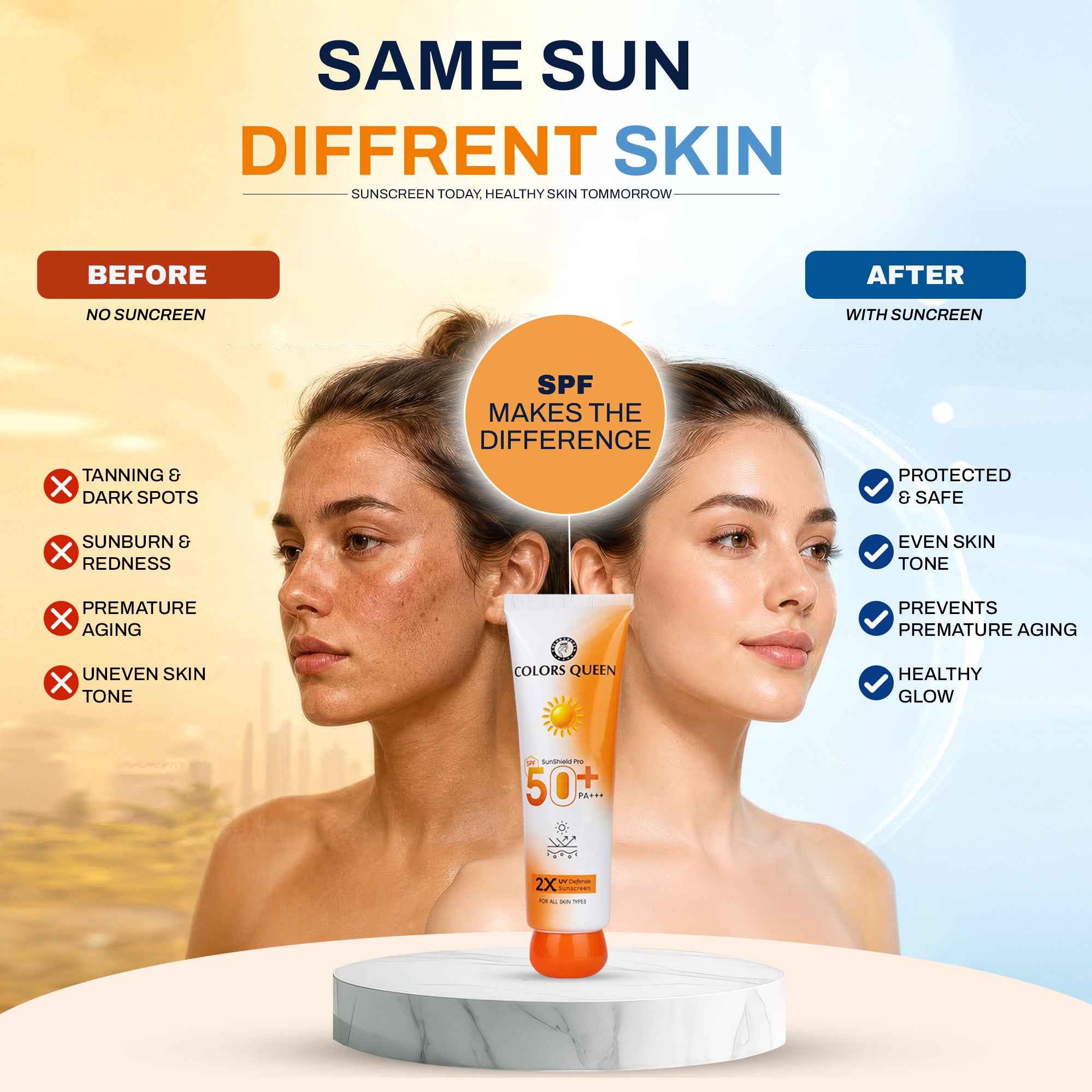 Sunshield Pro Sunscreen - Lightweight SPF 50 Sun Protection