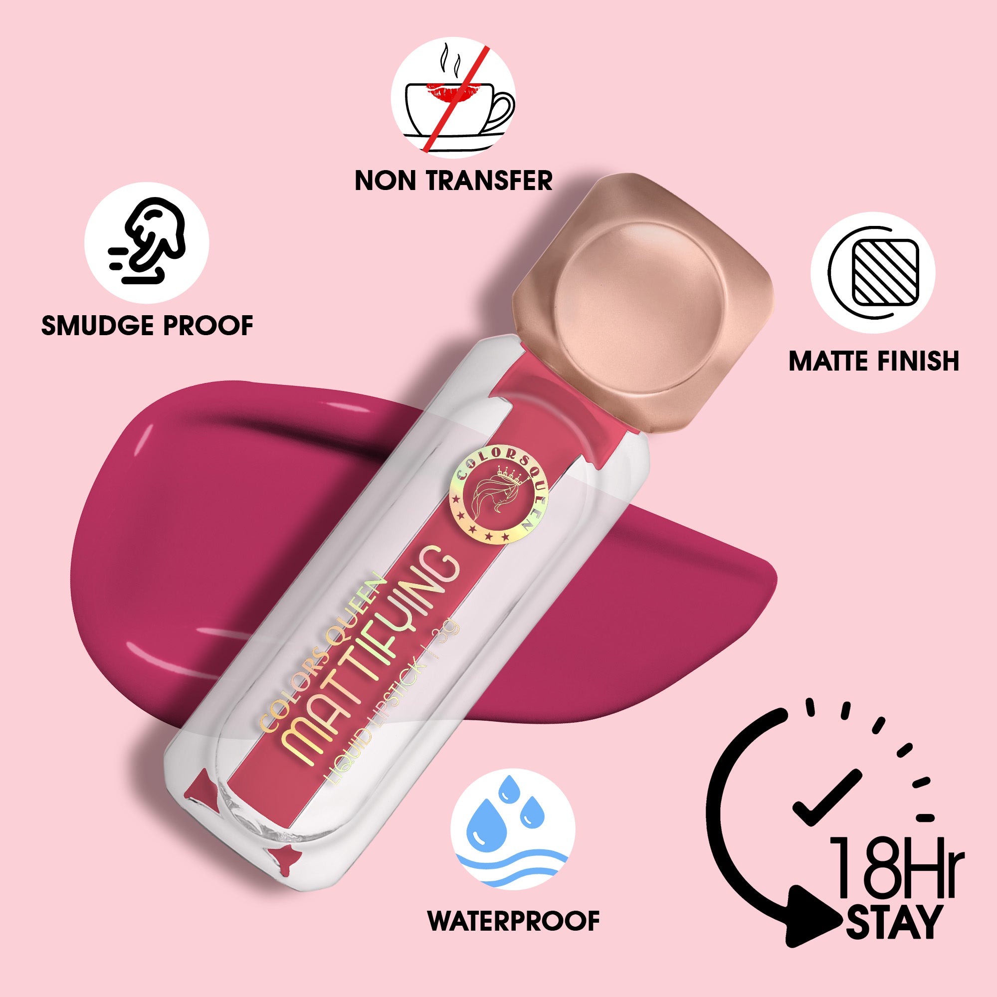 Mattifying Matte Liquid Lipstick for Every Look