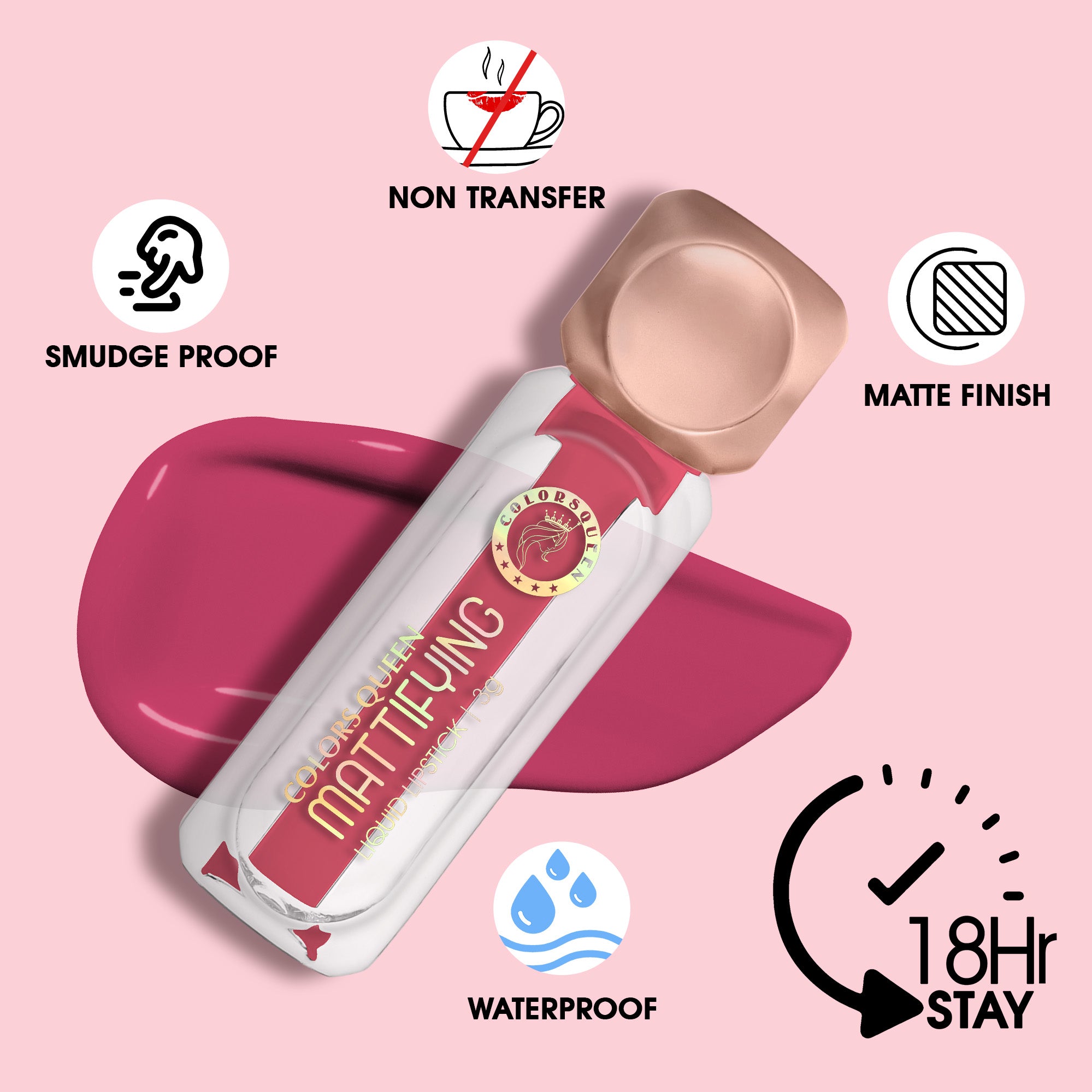 Mattifying Matte Liquid Lipstick for Every Look