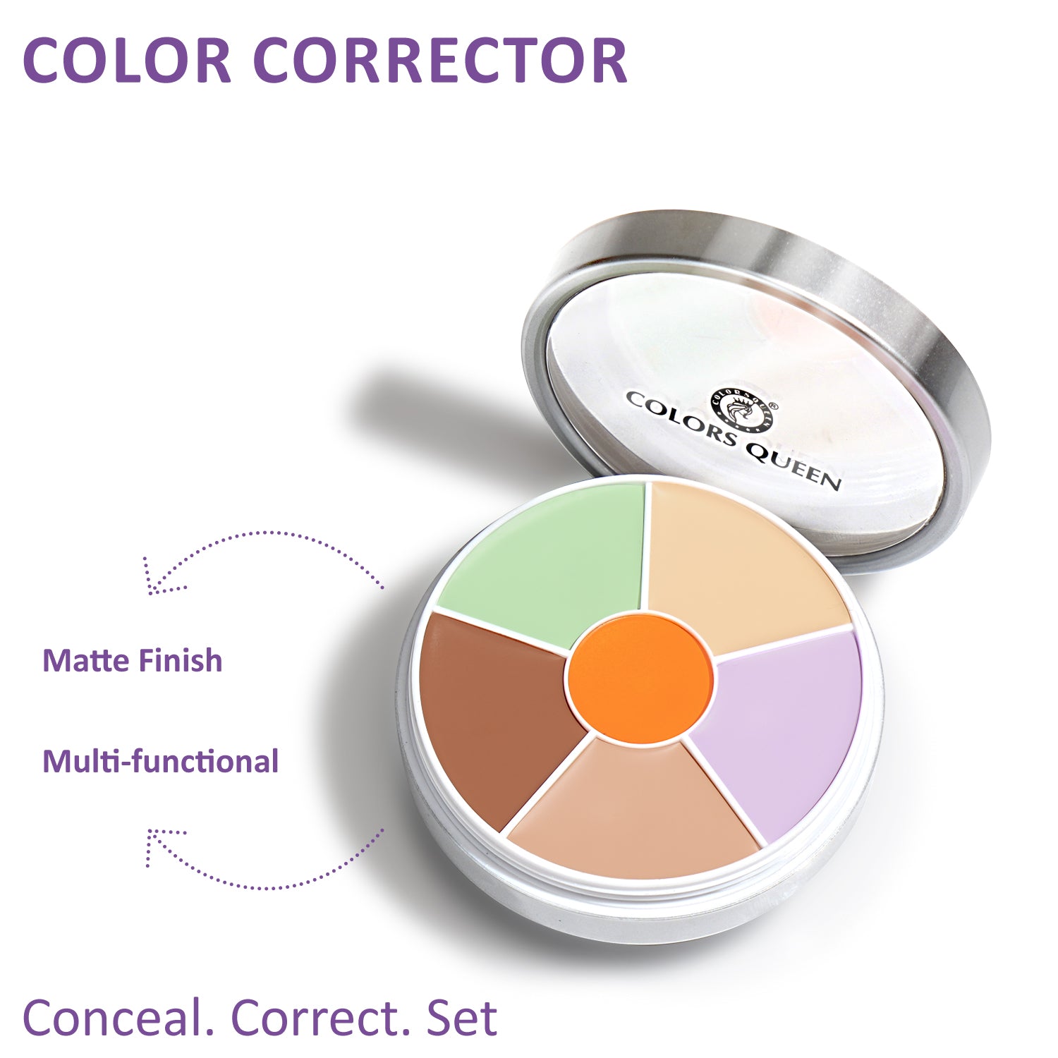 Colors Queen Color Corrector Palette: Conceal, Correct, and Contour