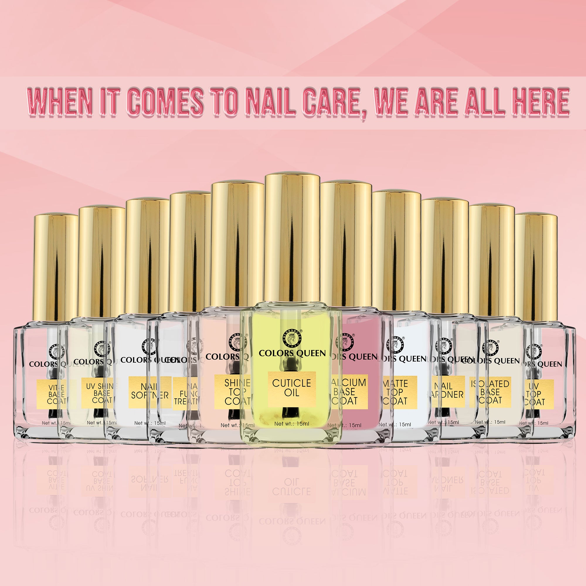 Colors Queen Nail Care - Vitamin E Base Coat