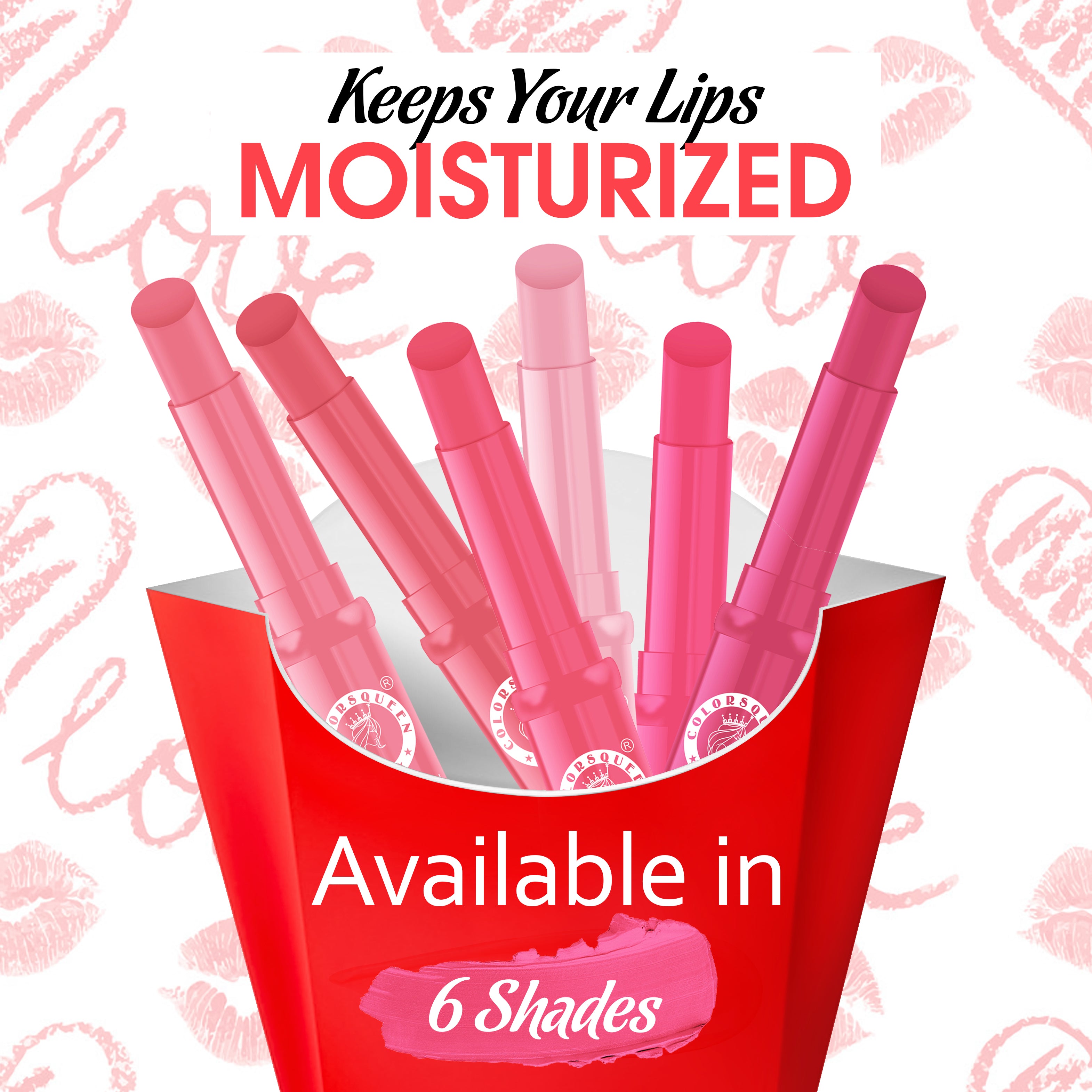 Colors Queen Queen Lips Natural Lip Balm