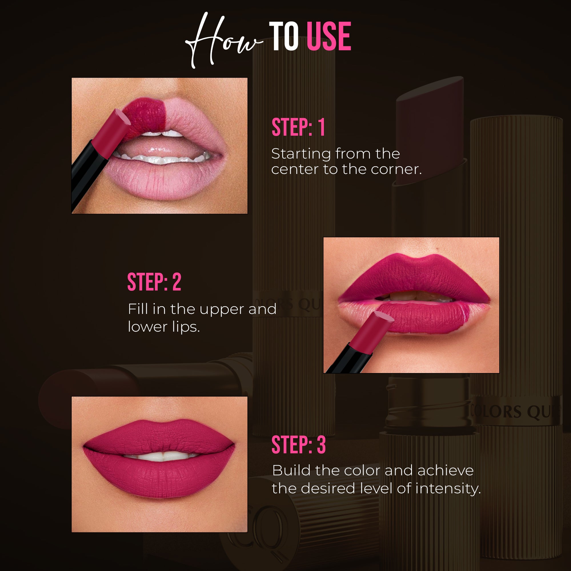 Colors Queen Hold-Up Full-Day Non-Transfer Lipstick