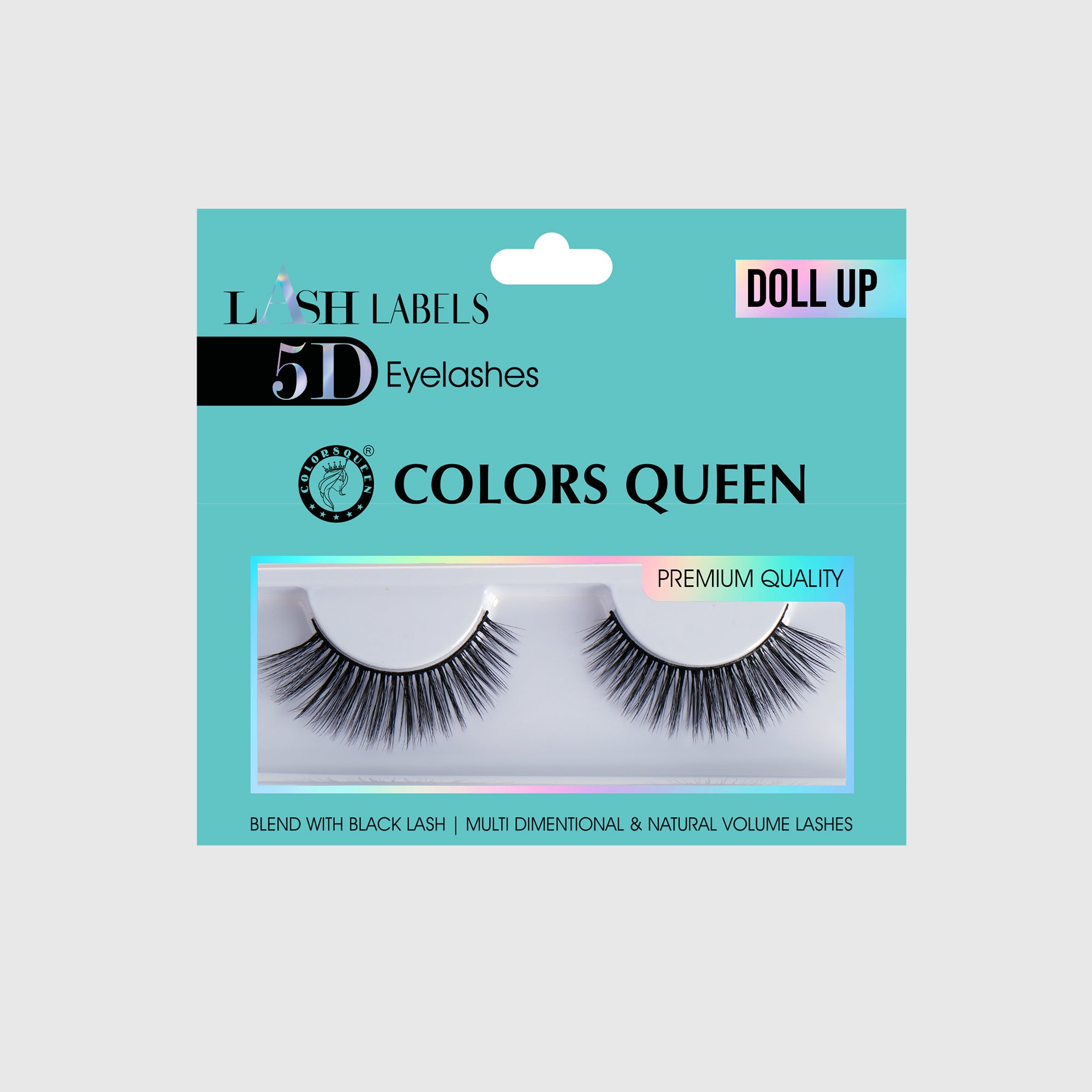 Colors Queen Lash Label 5D Natural Hair Eyelashes