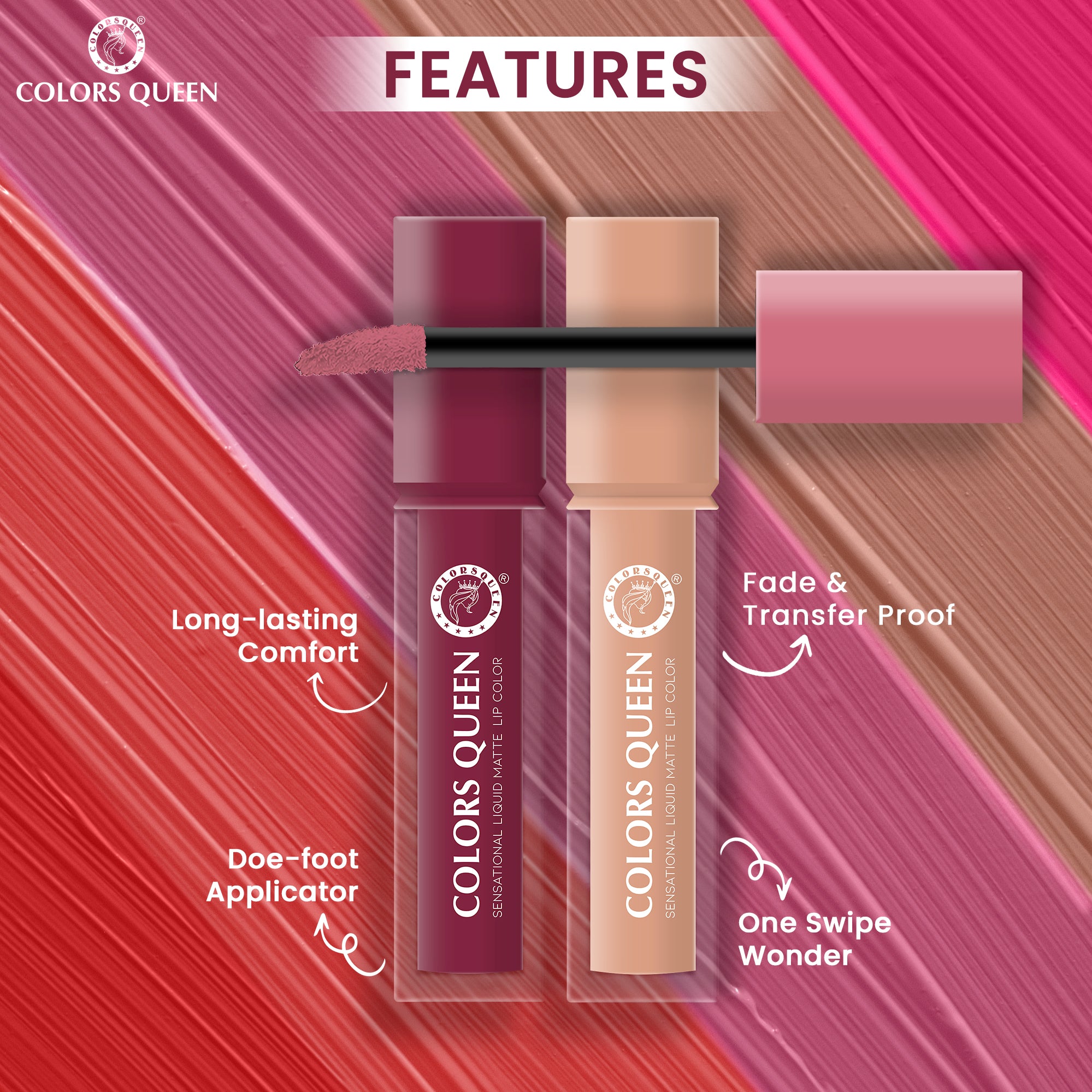 Colors Queen Sensational Liquid Matte Lipstick