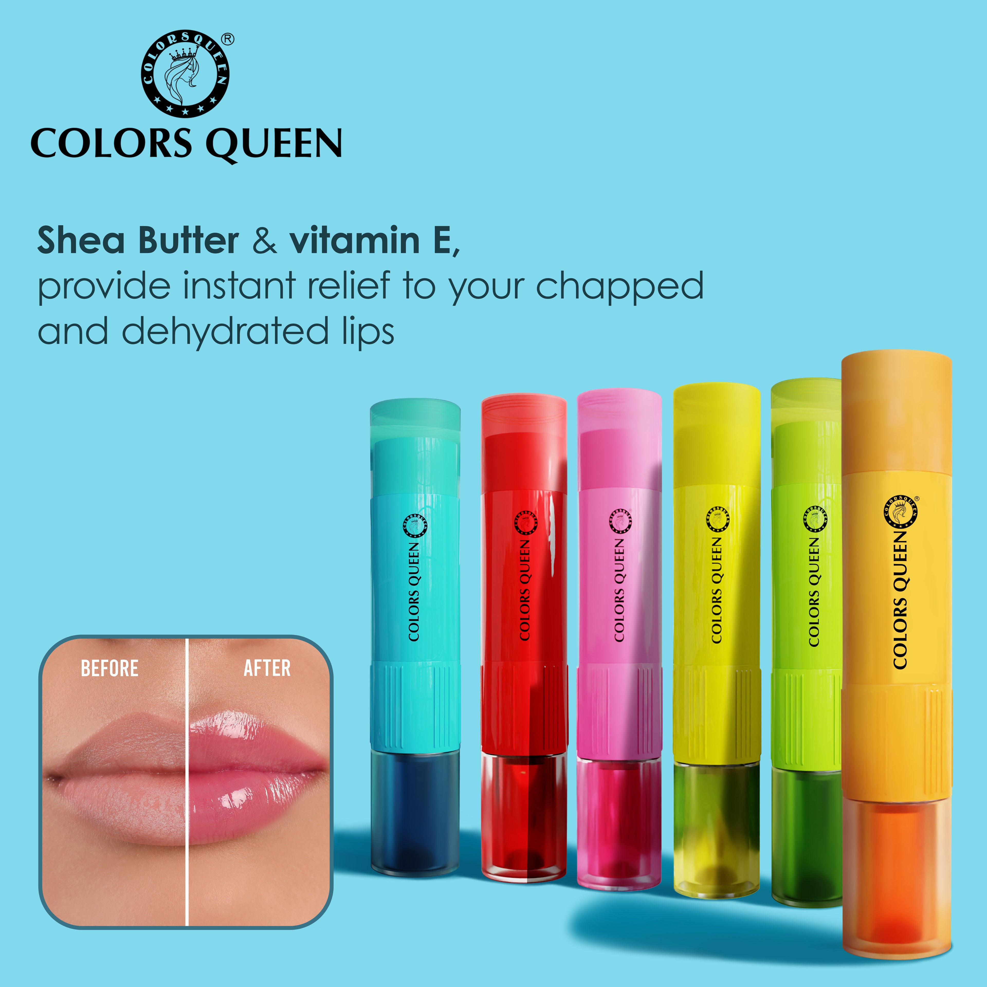 Colors Queen Lip Oil & Lip Balm