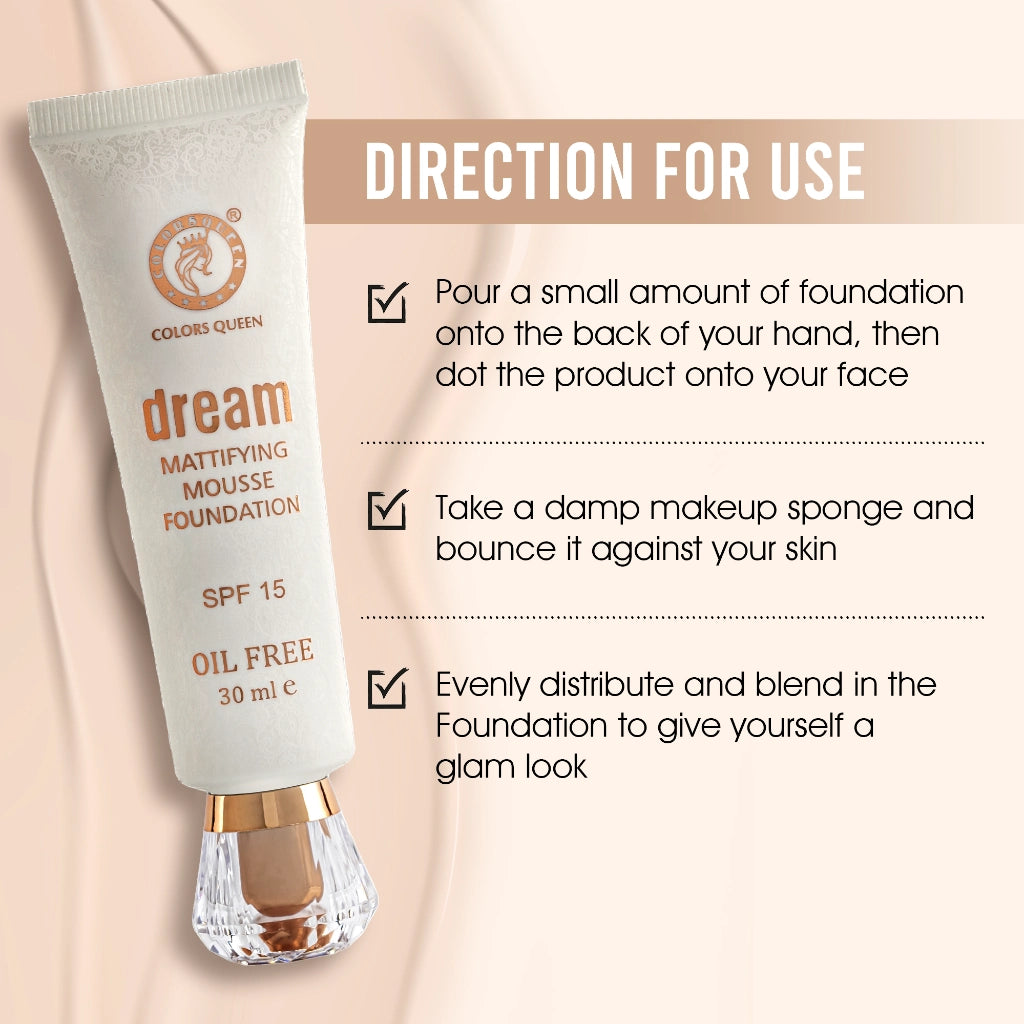 Colors Queen Dream Mousse Foundation