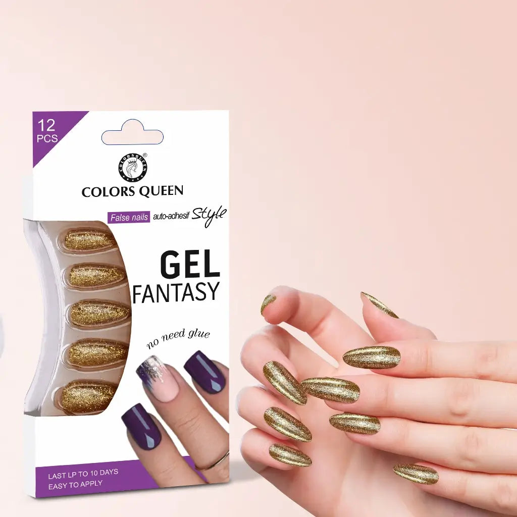 Colors Queen Gel Fantasy False Nails