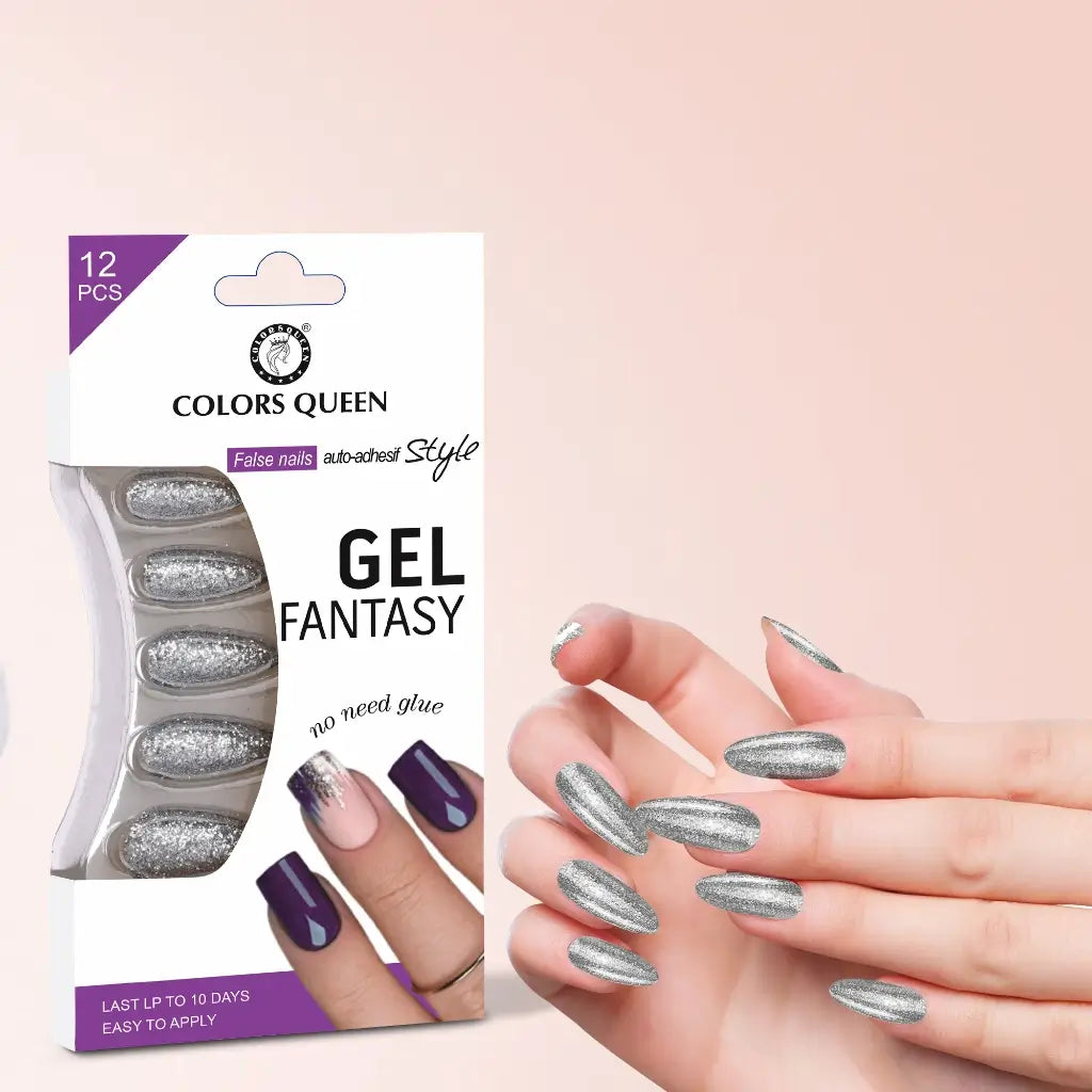 Colors Queen Gel Fantasy False Nails