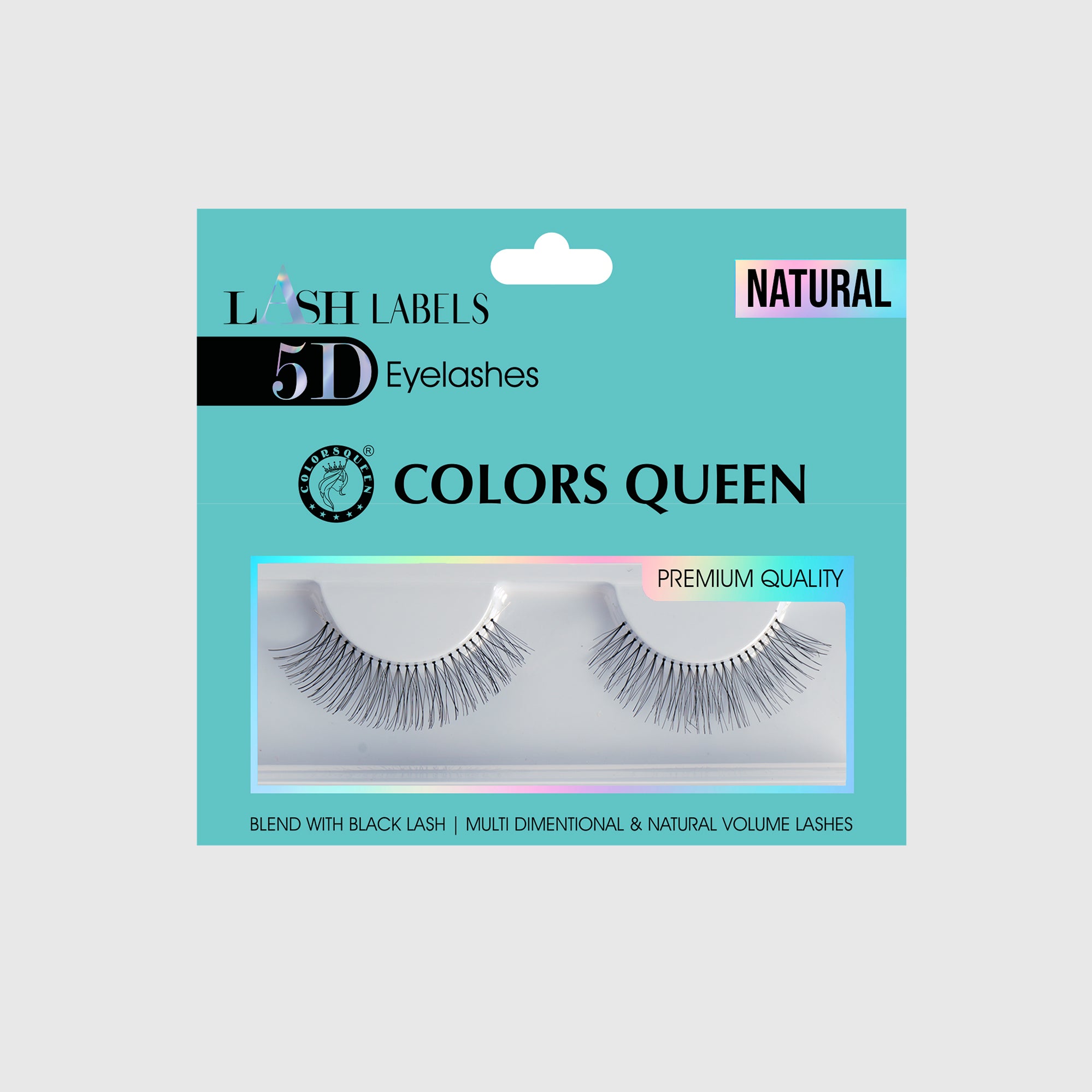Lash Label 5D Natural Hair Eyelashes | 1 Pair