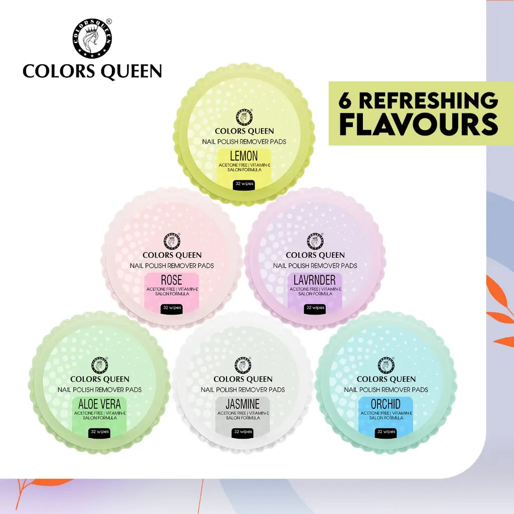 Colors Queen Nail Polish Remover Pads