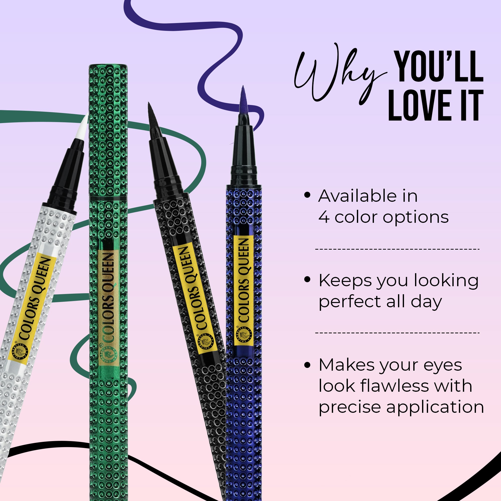 Colors Queen Fabulous Color Eyeliner