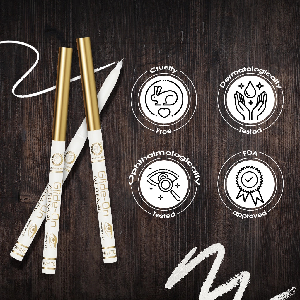 Colors Queen Glide On Pure White Kajal