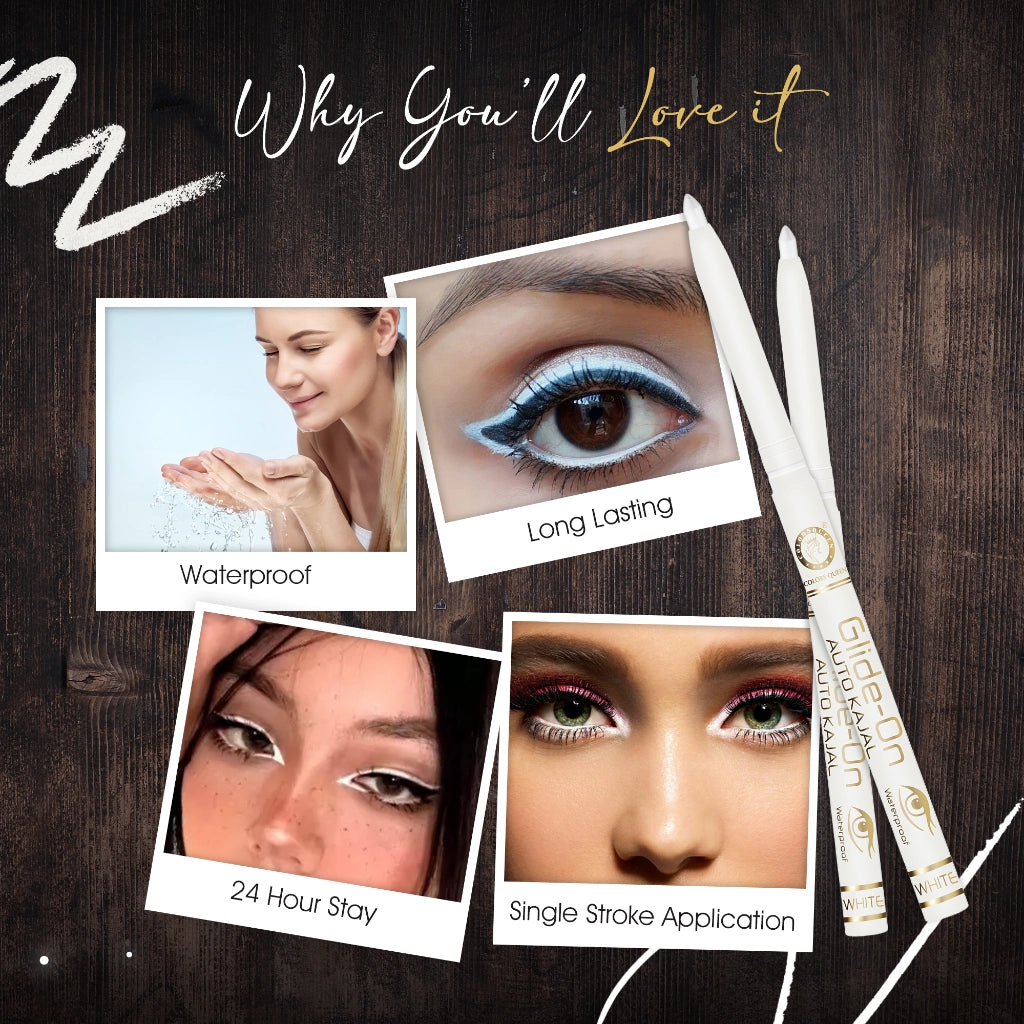 Colors Queen Glide On Pure White Kajal