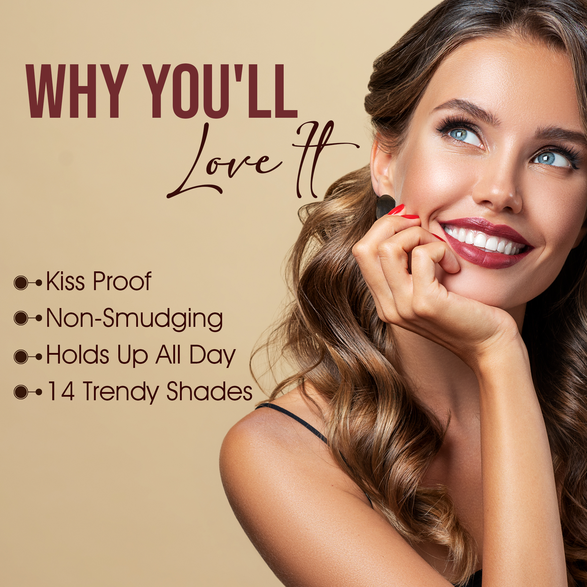 Colors Queen Nudeit Creamy Matte Lipstick