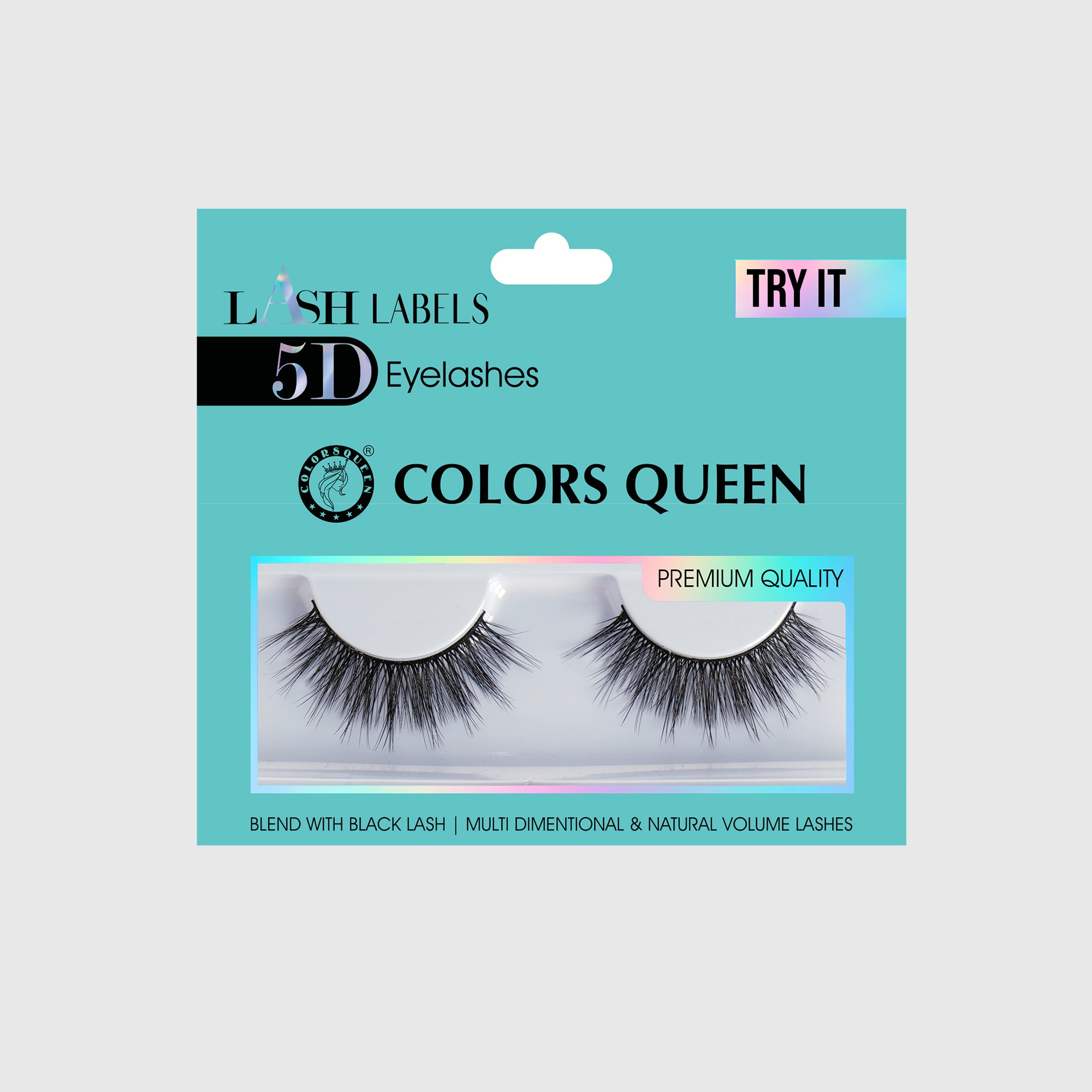 Lash Label 5D Natural Hair Eyelashes | 1 Pair