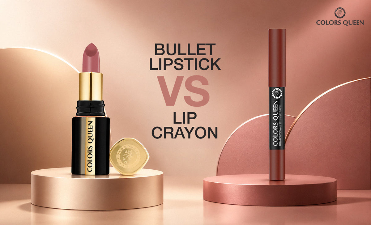 Bullet Lipstick vs. Lip Crayon