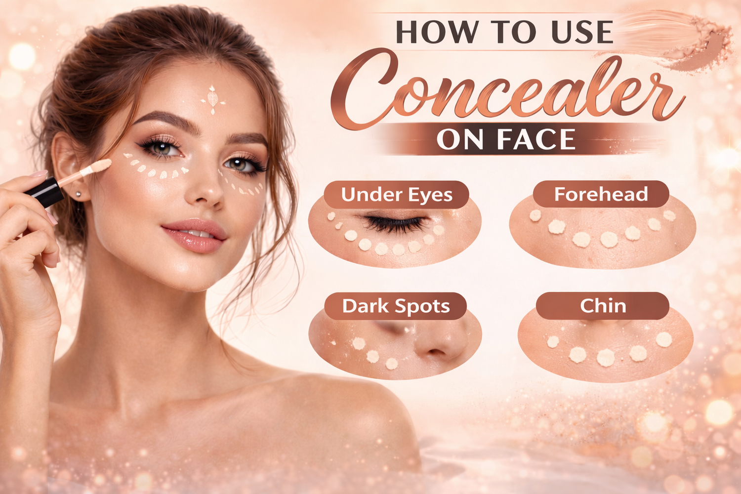 How To Use Concealer On Face