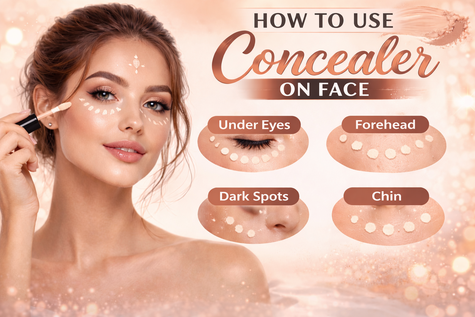 How To Use Concealer On Face