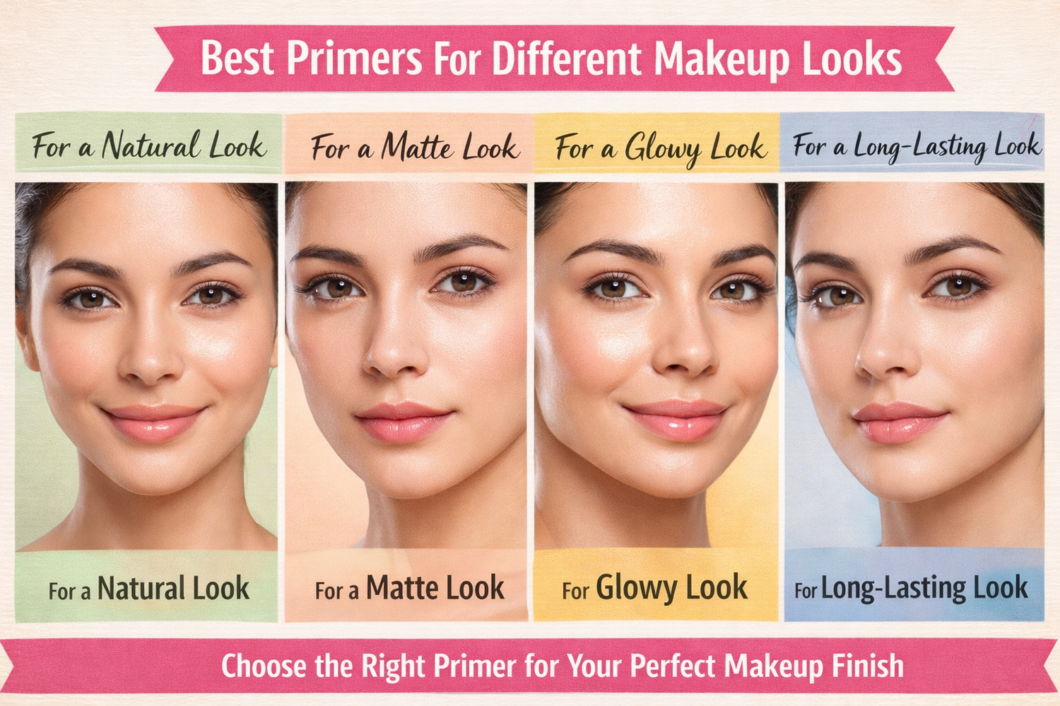 How To Choose Best Primers For Different Makeup Looks