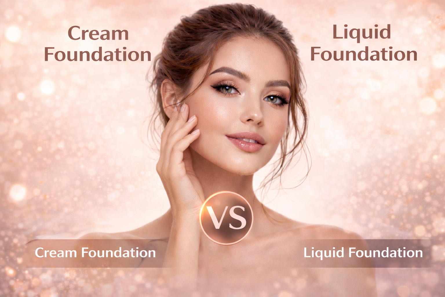 Cream Foundation Vs Liquid Foundation