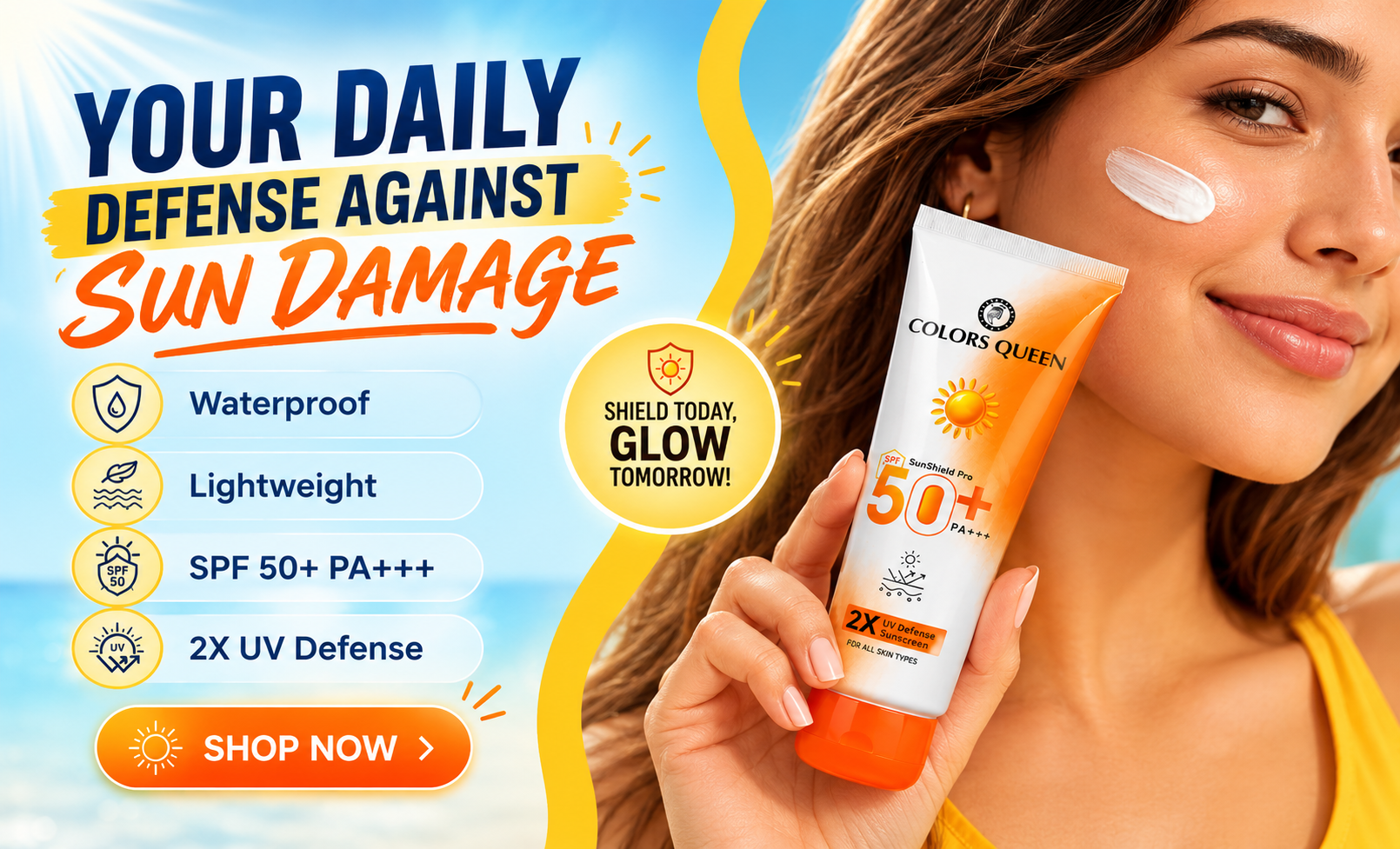 How to Choose the Right Sunscreen SPF 50 for Oily, Dry and Combination Skin Types