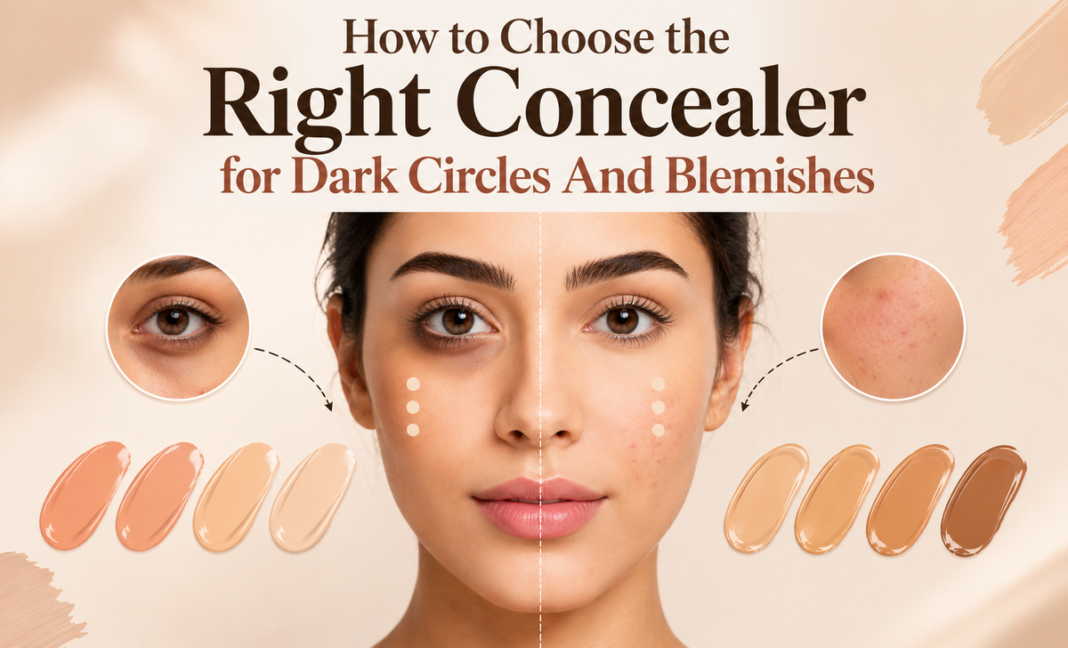 How to Choose the Right Concealer for Dark Circles And Blemishes