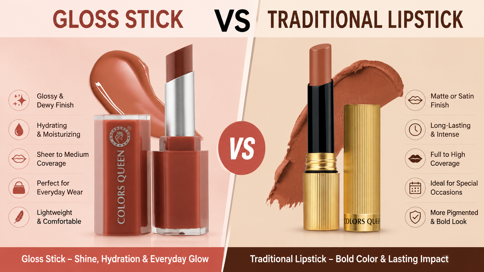 Gloss Stick Vs Traditional Lipstick: Which is Better for Summers?
