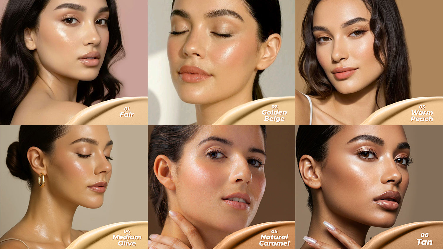 Hollywood Flawless Filter Foundation Shade Guide