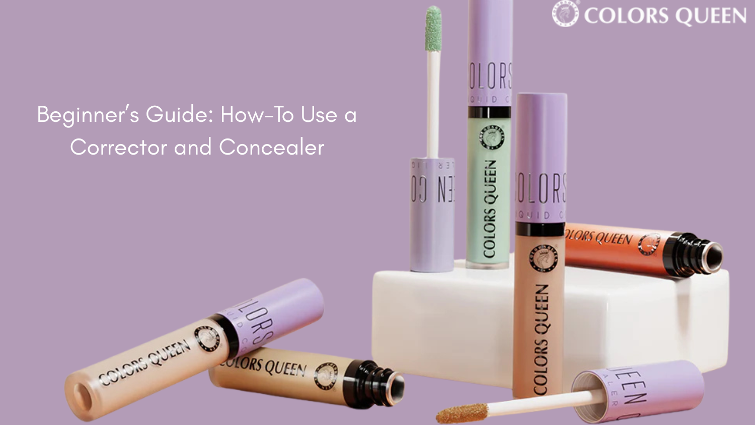 How To Use a Corrector and Concealer