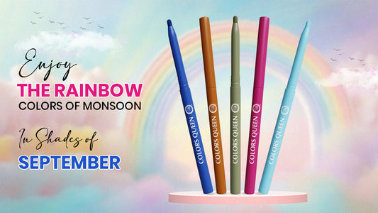 Enjoy the Rainbow Colors of Monsoon in Shades of September