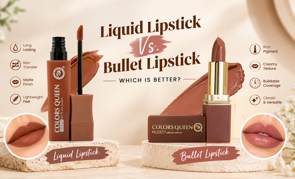 Liquid Lipstick Vs. Bullet Lipstick: Which is Better?