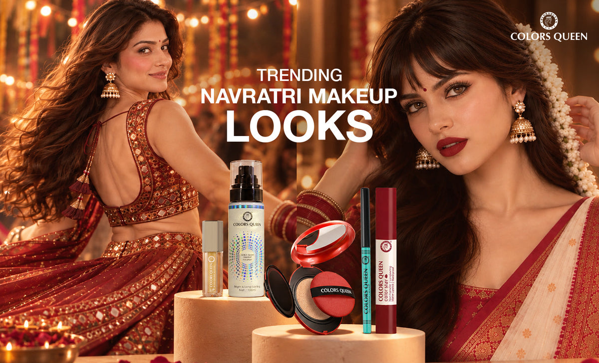 Navratri and Garba Makeup 