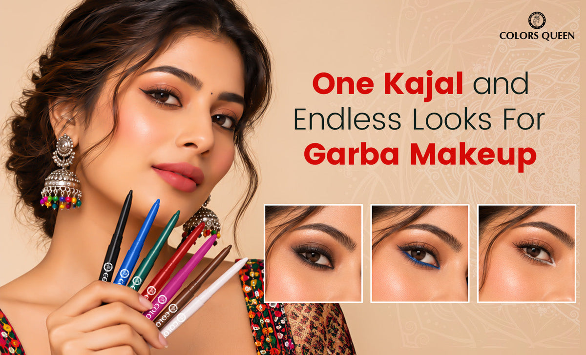 One Kajal and Endless Looks For Your Garba Makeup