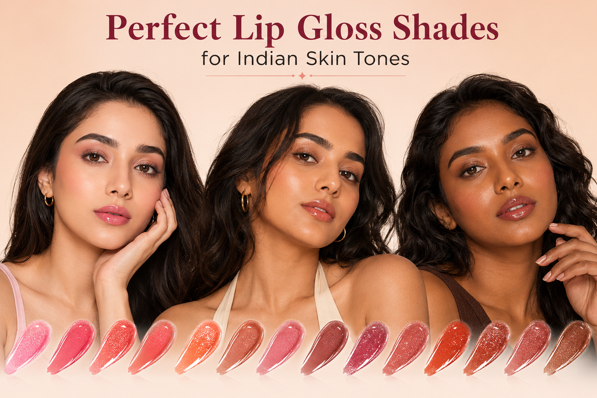 Perfect Lip Gloss Shades for Indian Skin Tones