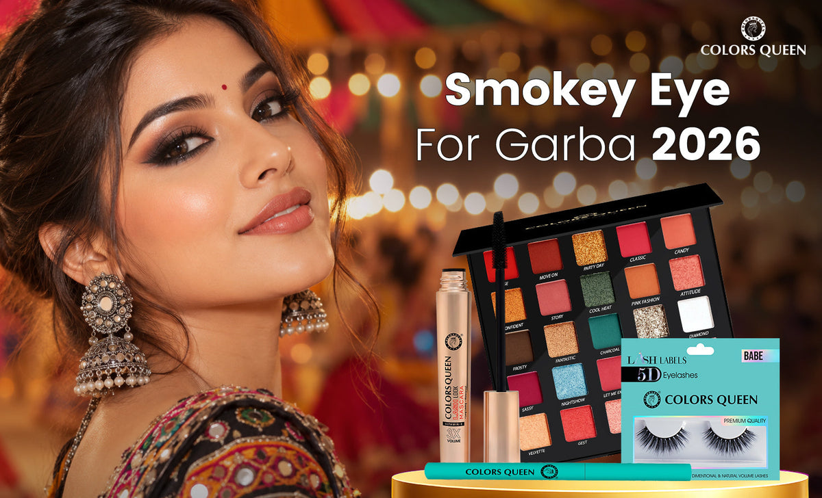 How to Do Smokey Eye for Garba | Colors Queen