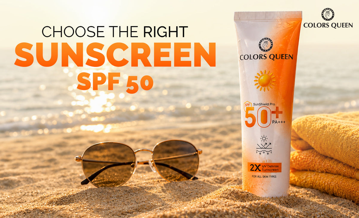 Sunscreen SPF 50 for Oily
