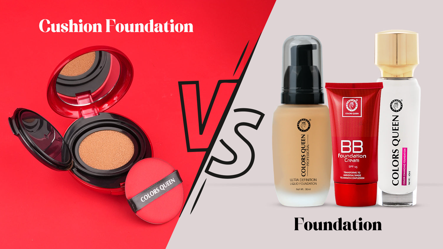 Difference Between Cushion Foundation & Foundation