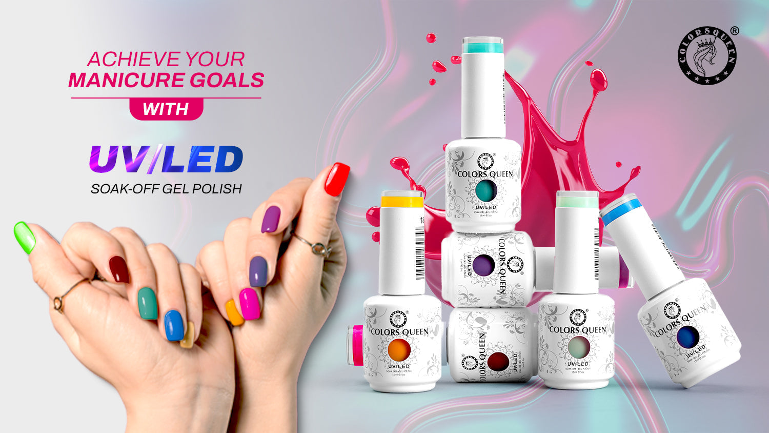Achieve Your Manicure Goals With UV LED Soak-off Gel Polish
