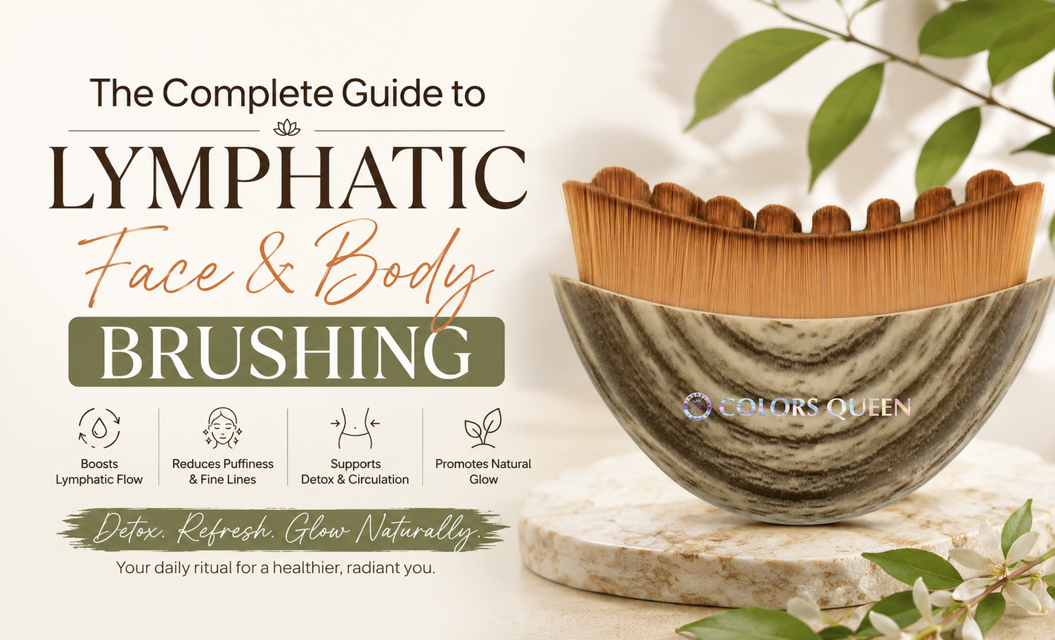 The Complete Guide to Lymphatic Face And Body Brushing