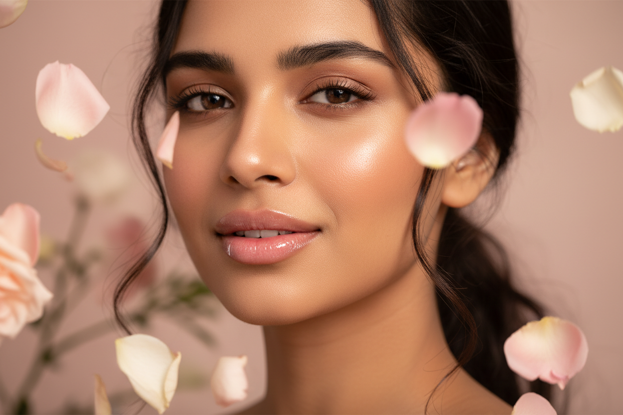 Clear Lip Gloss for Natural Look – High-Shine Everyday Gloss for Indian Skin