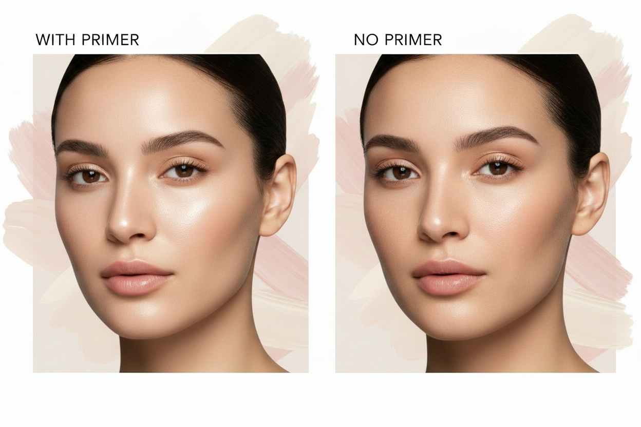 Primer Vs No Primer in Makeup: What Happens?