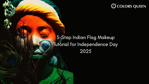 5-Step Indian Flag Makeup Tutorial for Independence Day 2025