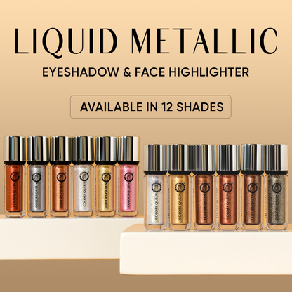 Liquid Metallic Eyeshadow &amp; Face Highlighter
