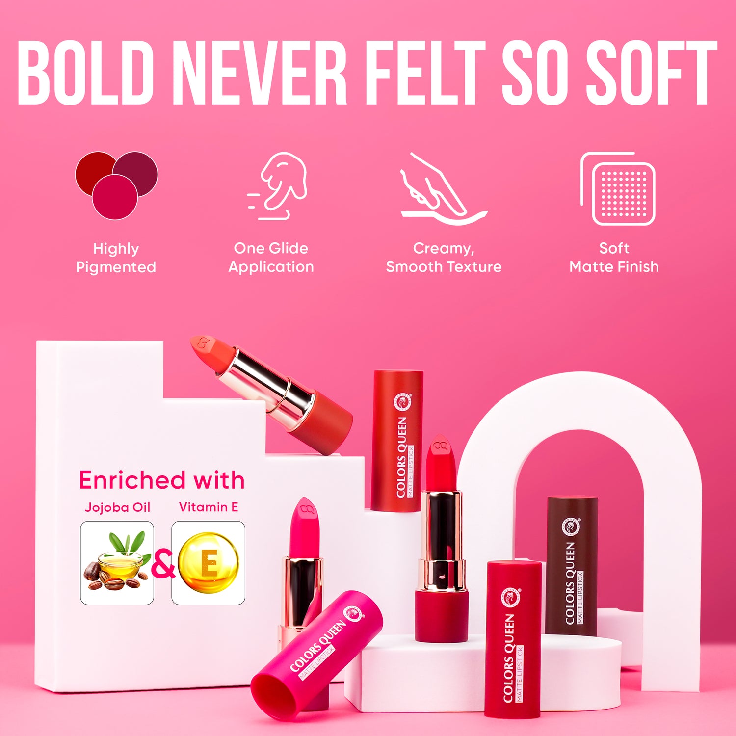 Creamy Matte Lipstick with Define Lip Liner Duo